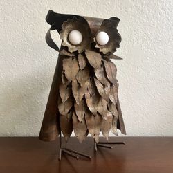 MCM Brutalist Copper Owl - Jere Style