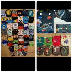 Hundreds of cloth diapers. Many brand new