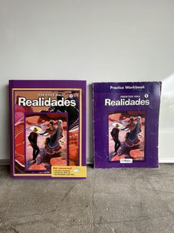 Prentice Hall Spanish Realidades Level 1 Textbook And Workbook