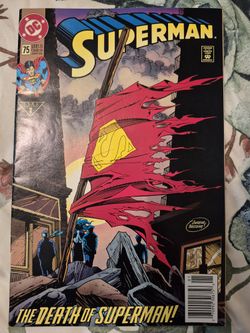 The Death Of Superman Comic Book