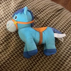 Disney Horse Plush Sparky Sheriff Callie Junior Blue West Stuffed Animal Sparkle