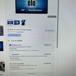 Monitor Touch elo