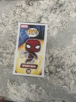 Signed spiderman funko pop