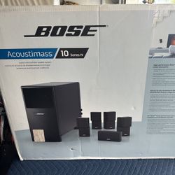Bose Acoustimass 10 Series IV Speaker System 