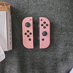 Pink Nintendo Switch Joycons