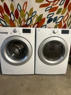 Kenmore washer and dryer laundry