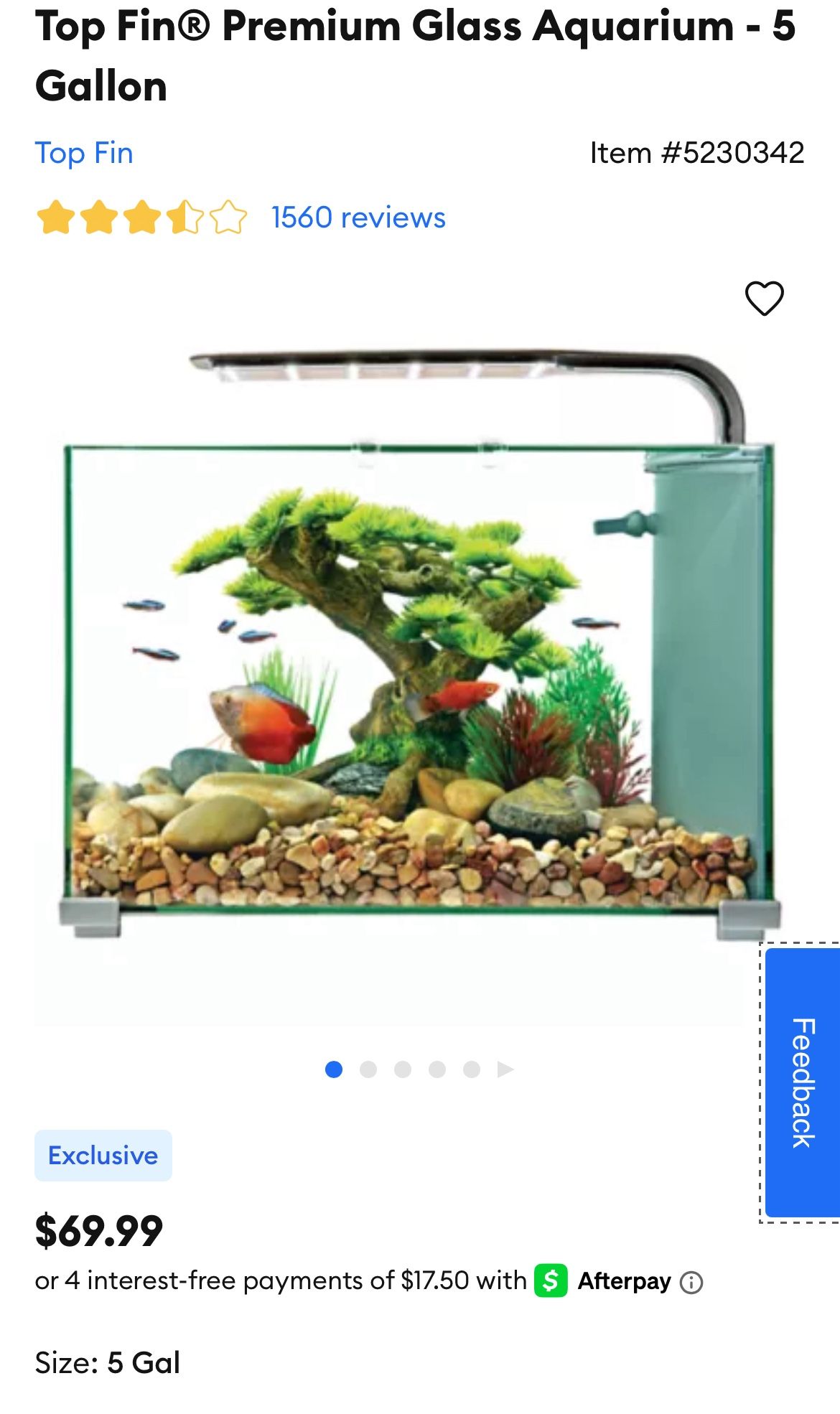 5gal Fish Tank