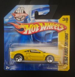 Rare Vintage Hot Wheels 2008 Ferrari GTO - International Short Card Variant (Near Mint)