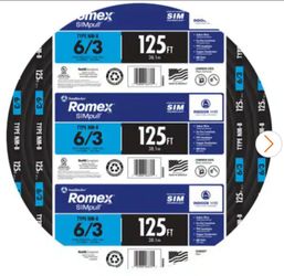 Romex 6/3 Cooper