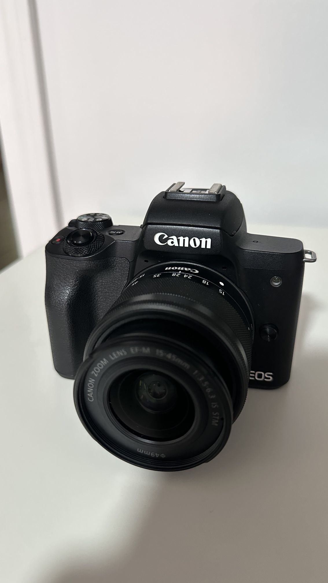 Canon EOS M50 With 15-45 mm lens