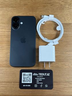 📱 iPhone 16 | 128GB | Black | Unlocked (Any Carrier)