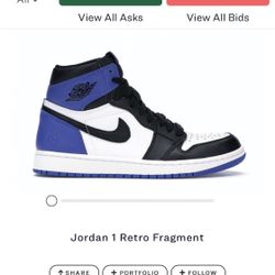 Jordan 1 Fragment