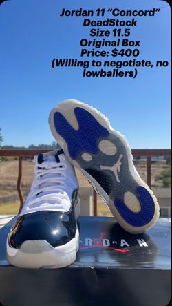 Air Jordan 11 Retro Concord Size 11.5