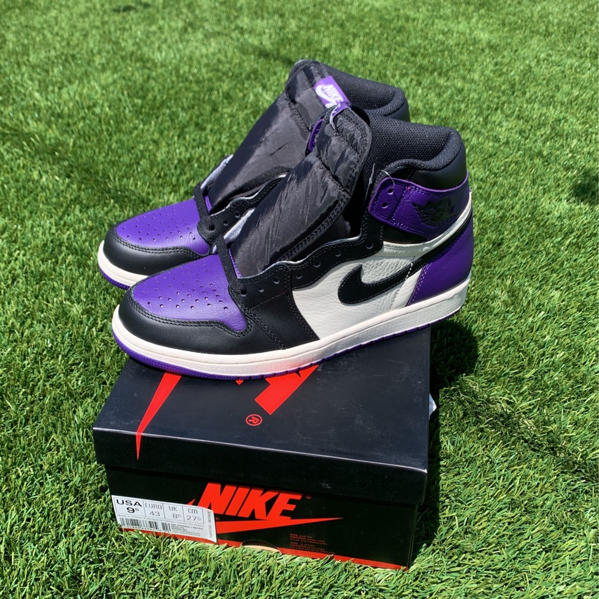 Nike Air Jordan 1 Court Purple 1.0
