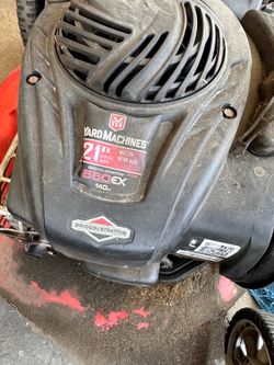 Yard machine lawn mower