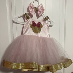 Minnie Mouse Dress New 