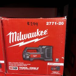 Milwaukee M18 Transfer Pump Tool Only