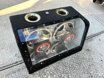 Theater Research TR-9500 Dual Subwoofer Enclosure