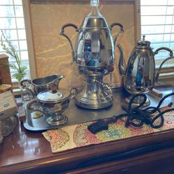 Vintage electrical coffee maker set