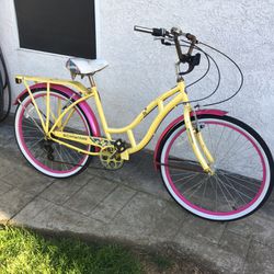 Schwinn Clairmont 26” Womens Cruiser 7 Speed Bicycle Bike