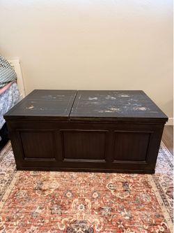 Black coffee table
