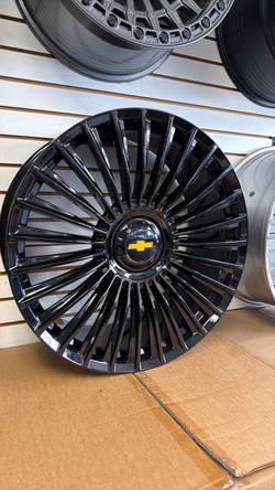 Chevrolet Gloss Black Multi-Spoke Alloy Wheel