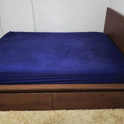 Ikea Malm Bed Frame w/ 2 Drawers