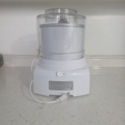 Cuisinart White Frozen Yogurt, Sorbet and Ice Cream Maker 