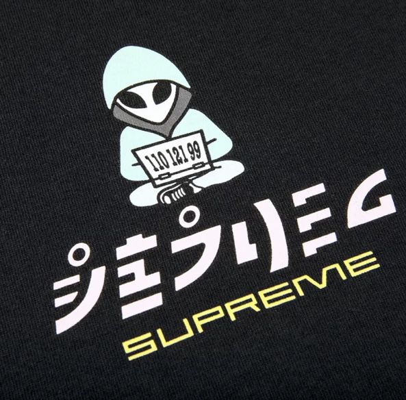 Supreme Alien Black T-shirt XL 