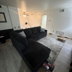 Altari Slate 110" Sectional Couch