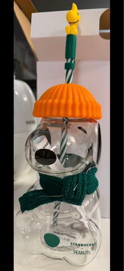 Starbucks Snoopy Glass Cup