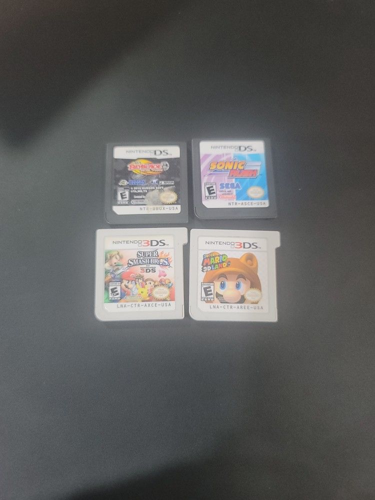 Nintendo Ds & 3ds Games