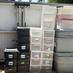 Plastic Storage Containers All Sizes
