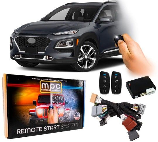 Hyundai Kona 2018-2021 || Plug and Play || 4-Button Long Range Remotes || USA Tech Support