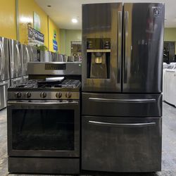Samsung Refrigerator And Stove Combo 11$ Down Payment 