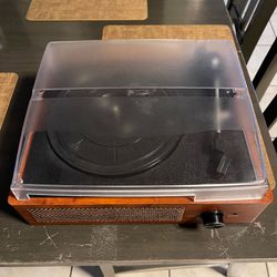 vinyl record player