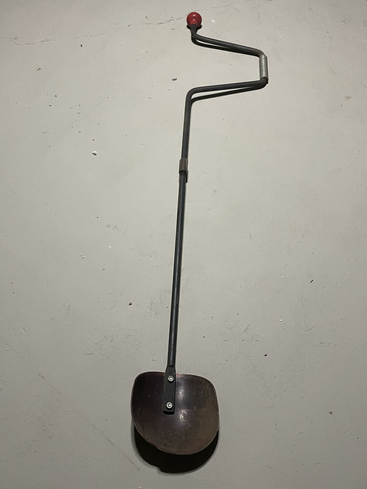 Vintage Manual Ice Fishing Auger 54” Long, shovel part is 6.5”W