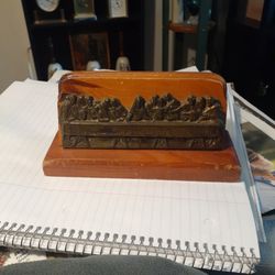 The Last Supper Vintage Deere Cedarcraft 