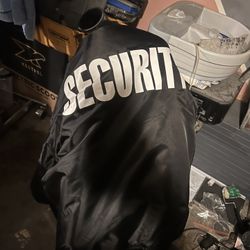 Brand New Security Bomber Jacket