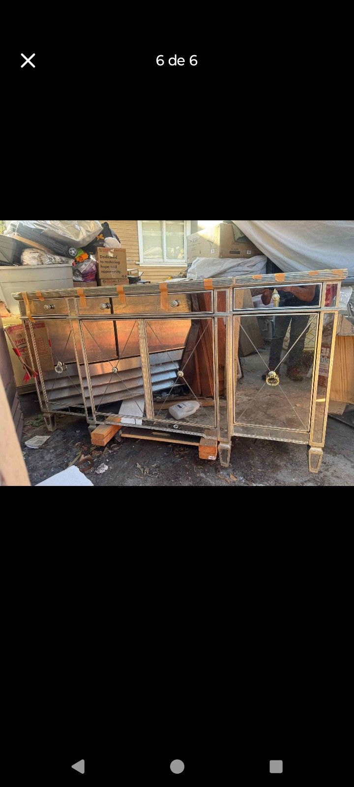 glass furniture in good condition