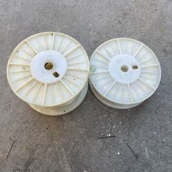 Fishing line two reels