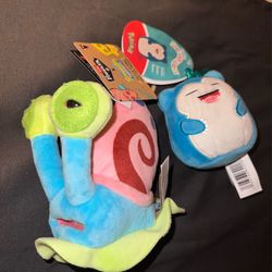 Gary and Snorlax Keychain