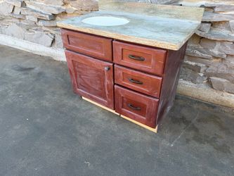 36” vanity and top