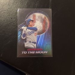 Shohei Ohtani To The Moon Topps Big League Baseball Card