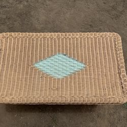 Rattan Wicker Storage Chest