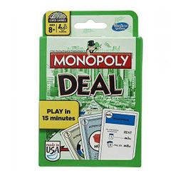 Monopoly Deal Card Game by Hasbro