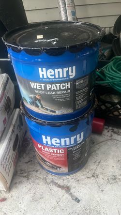 Wet patch / roof cement