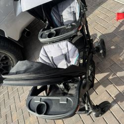Double Stroller - Sit And Stand 