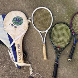 Vintage Tennis Rackets Wimbledon Graphite