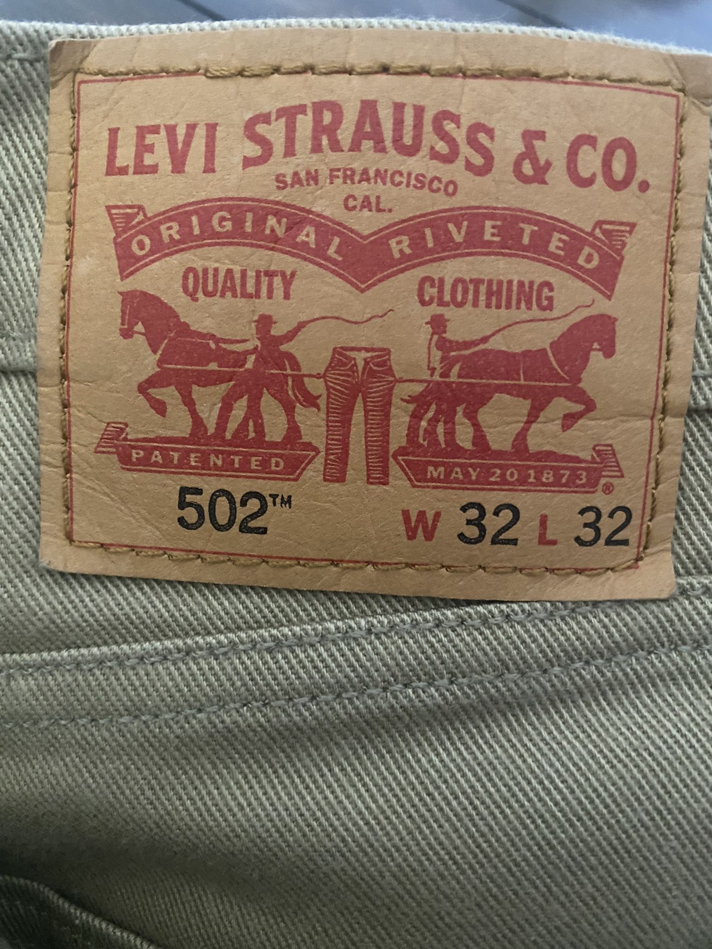 Levi Khaki Men’s Jeans